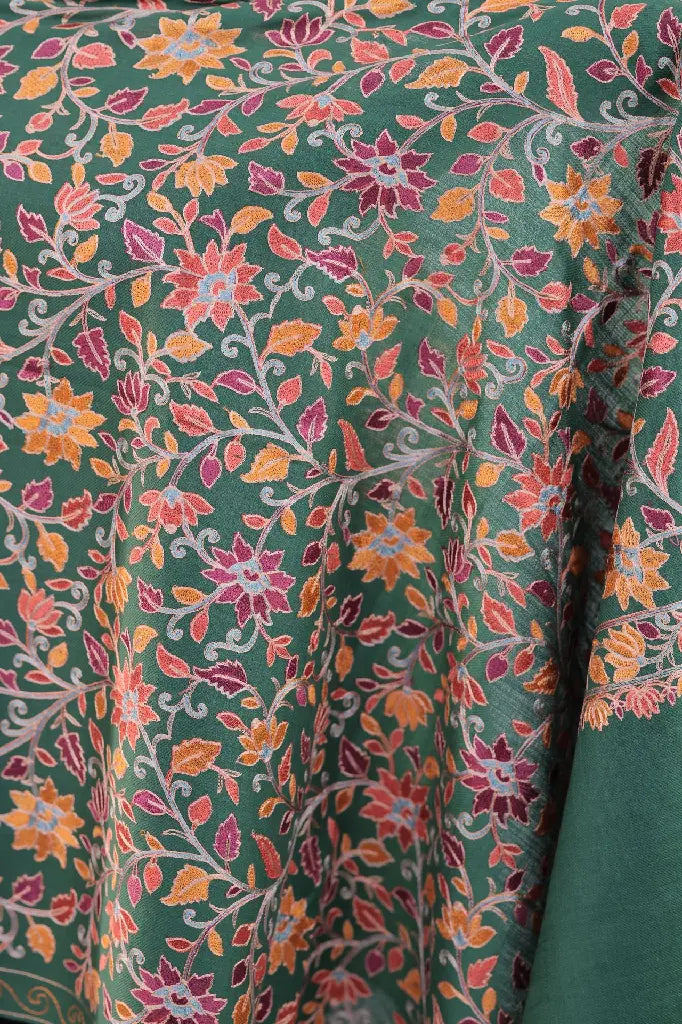 Emerald Heritage Fine Wool Stole