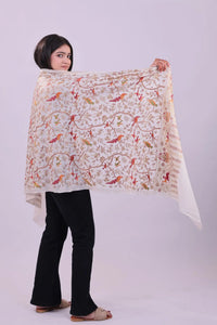 Ivory Blossom · Heritage Floral Embroidery