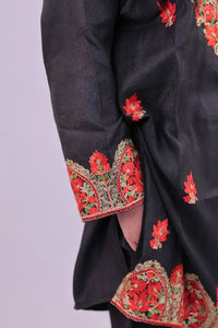 Midnight Noir Kashmiri Co-Ord Set