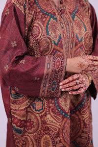 Maroon Heritage Co-Ord Set