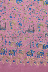 Rose Quartz Fine Wool Stole