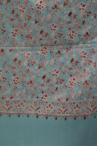 Mint Serenity · Floral Heritage Embroidery