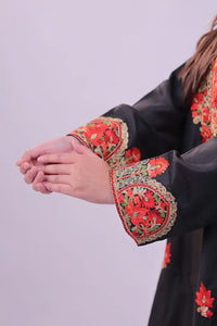 Midnight Noir Kashmiri Co-Ord Set