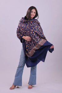 Kashmiri Hand-Embroidered shawl