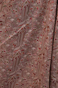 Champagne Blush Fine Wool Shawl