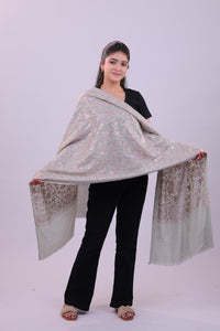 Emerald Grove Fine Wool Stole