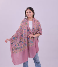 Rose Quartz Fine Wool Stole